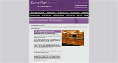 Desktop Screenshot of oakparquet.dancefloorhireuk.co.uk