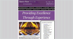 Desktop Screenshot of dancefloorhireuk.co.uk