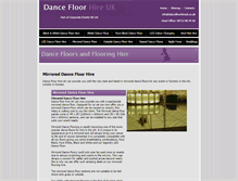 Tablet Screenshot of mirrored.dancefloorhireuk.co.uk