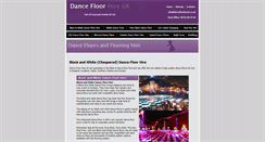 Desktop Screenshot of blackwhite.dancefloorhireuk.co.uk