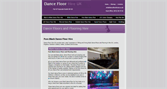 Desktop Screenshot of black.dancefloorhireuk.co.uk