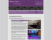 Tablet Screenshot of black.dancefloorhireuk.co.uk